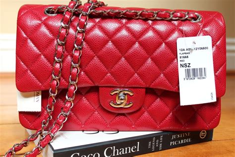 red bag chanel|red Chanel bag small.